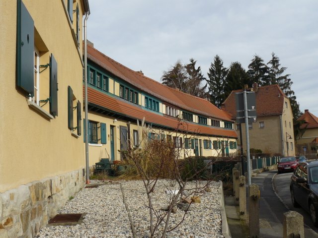 typisches Haus der Gartenstadt Hellerau